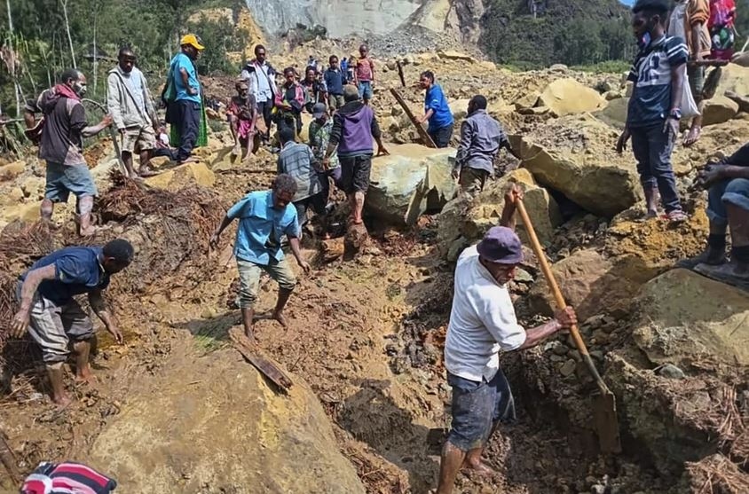 Lở đất kinh hoàng khiến 670 người thiệt mạng ở Papua New Guinea